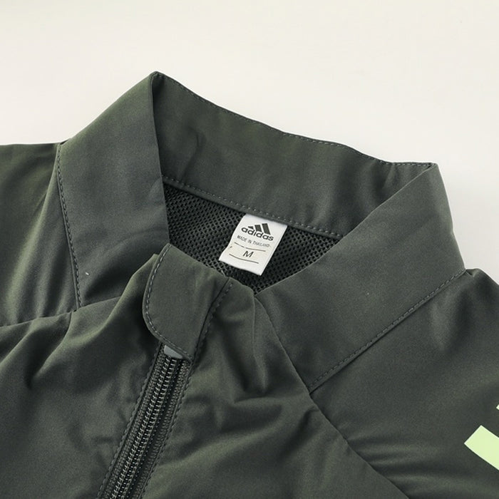 Real Madrid Windbreaker Jacket 2025/26 - Dark Green