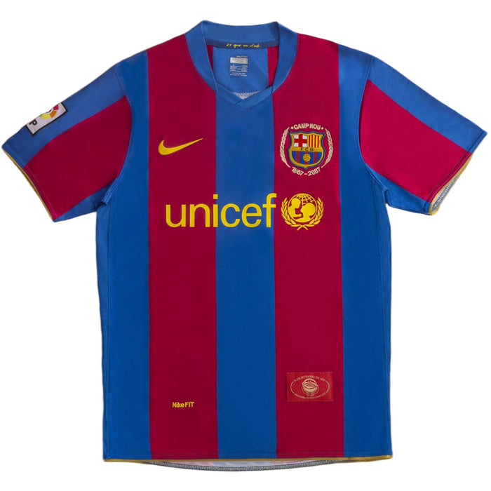 Retro Jersey Barcelona Home 2007/08 - 50th Anniversary