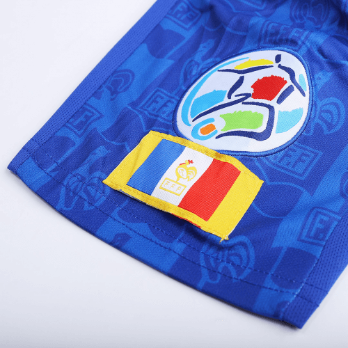 Retro Jersey Zidane #10 France Home Euro Cup 1996