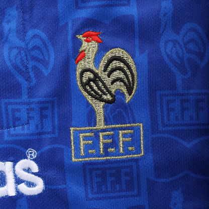 Retro Jersey Zidane #10 France Home Euro Cup 1996