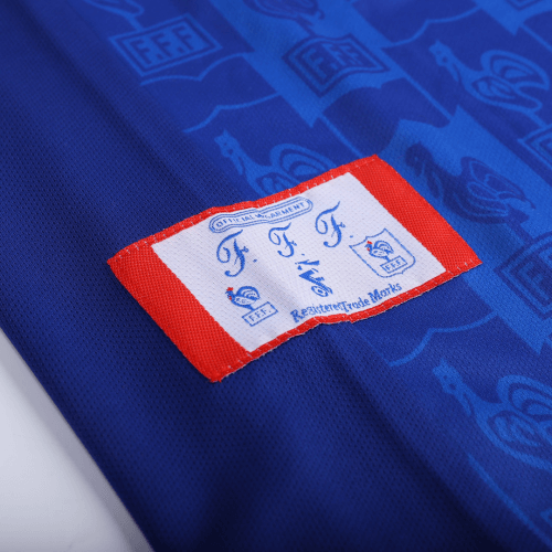 Retro Jersey Zidane #10 France Home Euro Cup 1996