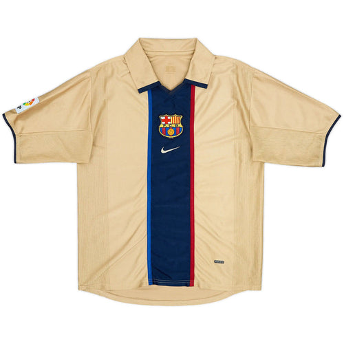 Retro Soccer Jersey Barcelona Away 2001/03
