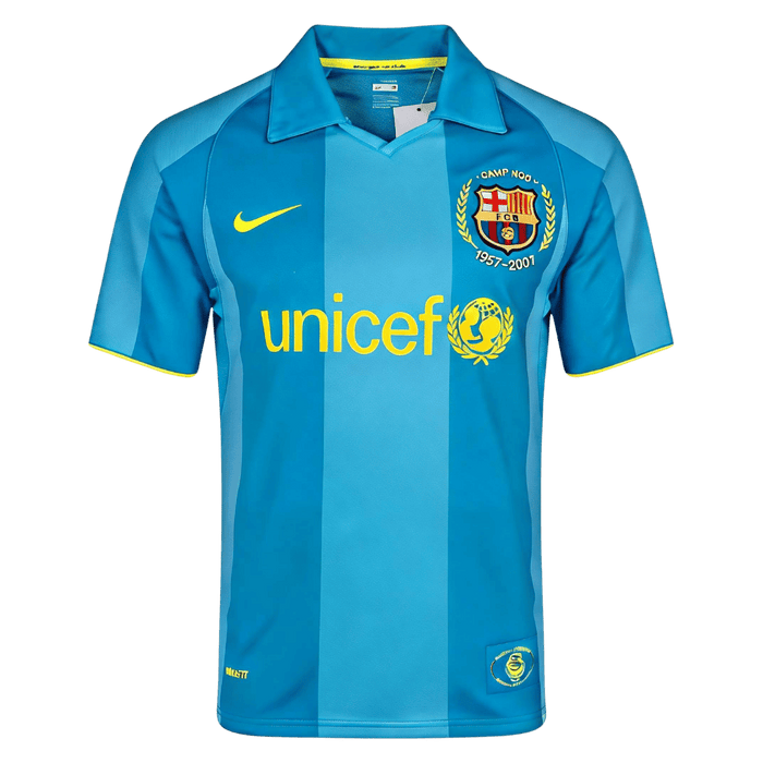 Retro Soccer Jersey Barcelona Away 2007/08