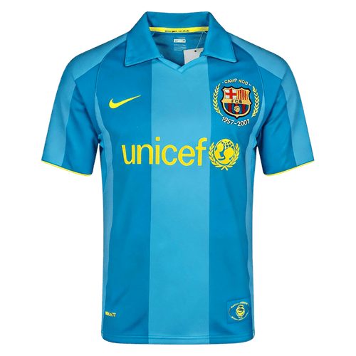 Retro Soccer Jersey Barcelona Away 2007/08