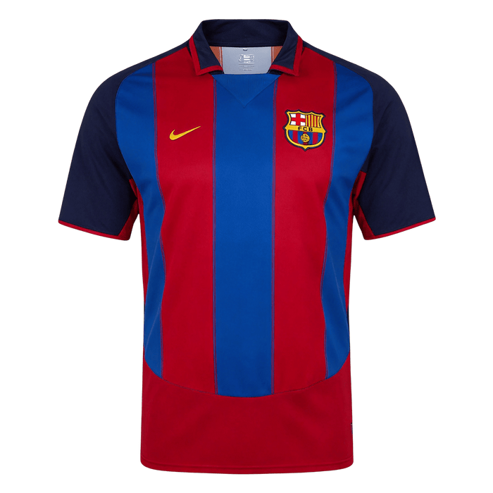 Retro Soccer Jersey Barcelona Home 2003/04
