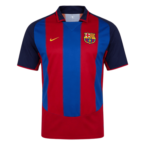 Retro Soccer Jersey Barcelona Home 2003/04