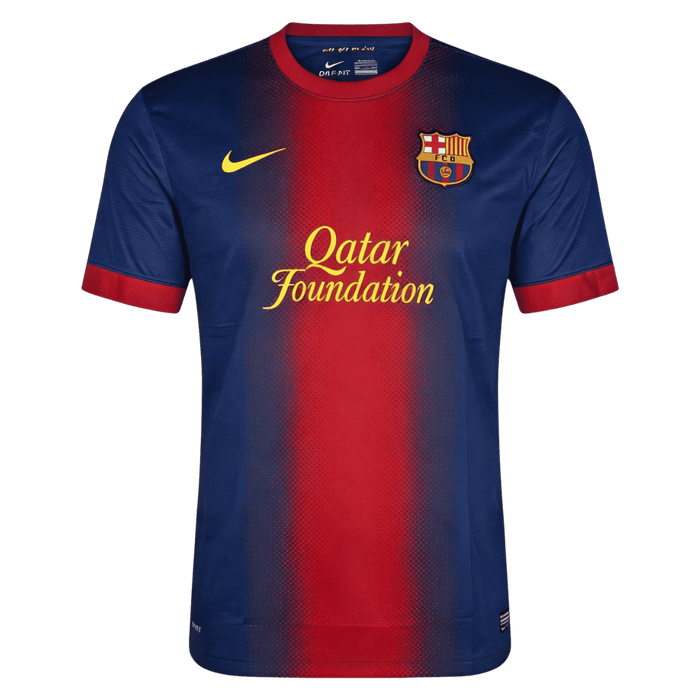 Retro Soccer Jersey Barcelona Home 2012/13