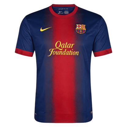 Retro Soccer Jersey Barcelona Home 2012/13