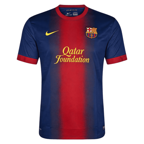 Retro Soccer Jersey Barcelona Home 2012/13