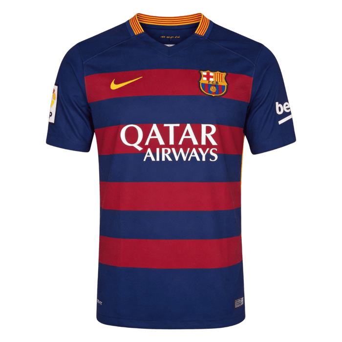 Retro Soccer Jersey Barcelona Home 2015/16