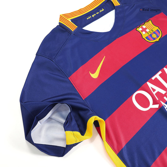 Retro Soccer Jersey Barcelona Home 2015/16