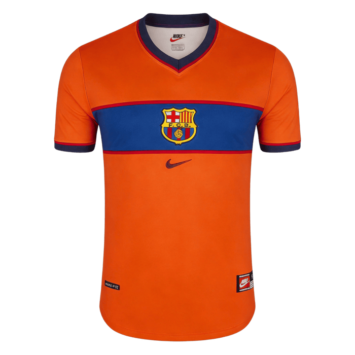 Retro Soccer Jersey Barcelona Third Away 1998/99