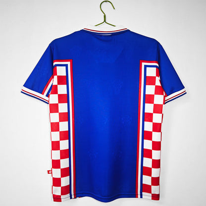 Retro Soccer Jersey Croatia Away World Cup 1998