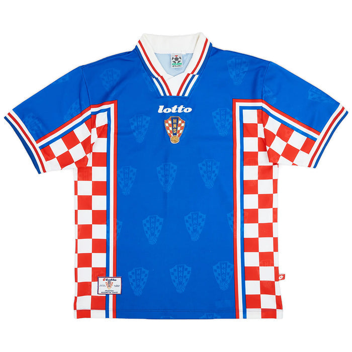 Retro Soccer Jersey Croatia Away World Cup 1998