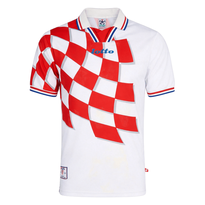 Retro Soccer Jersey Croatia Home World Cup 1998