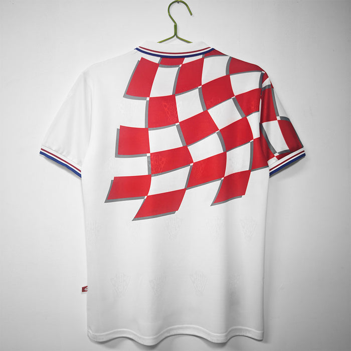 Retro Soccer Jersey Croatia Home World Cup 1998