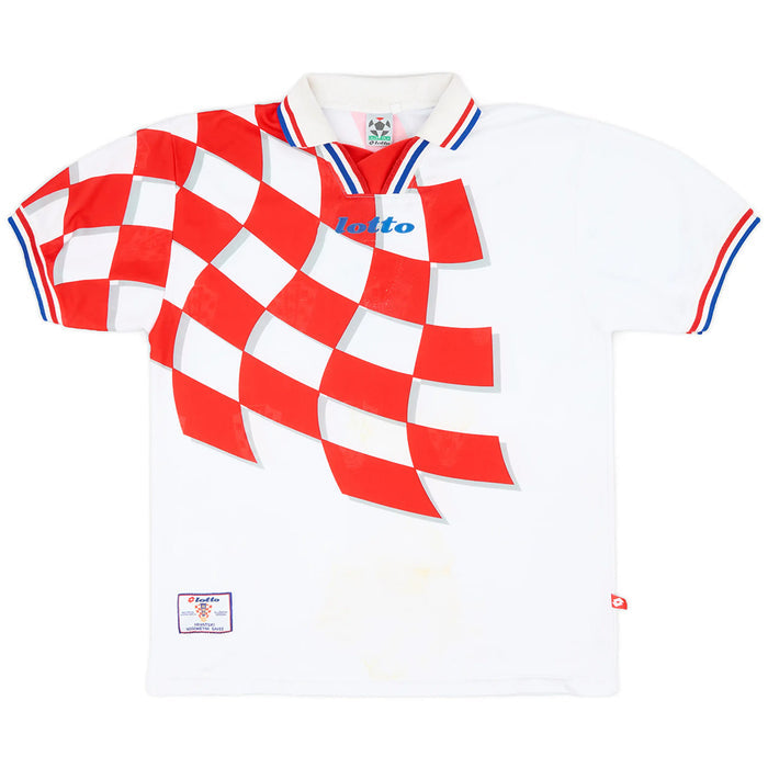 Retro Soccer Jersey Croatia Home World Cup 1998