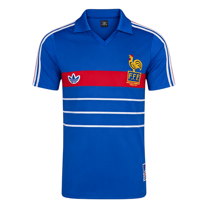 Retro Soccer Jersey France Home 1984