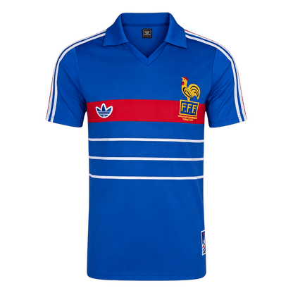 Retro Soccer Jersey France Home 1984