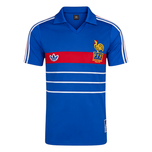 Retro Soccer Jersey France Home 1984