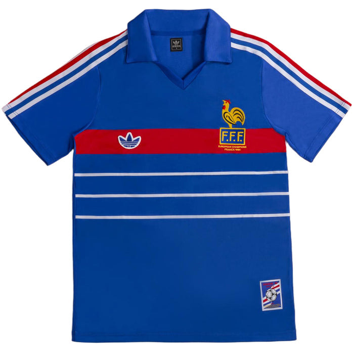 Retro Soccer Jersey France Home 1984