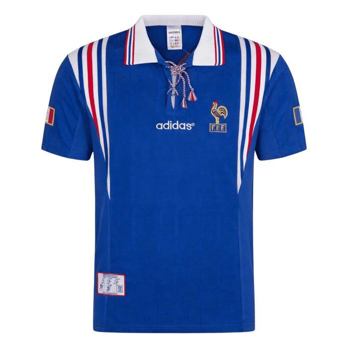 Retro Soccer Jersey France Home Euro Cup 1996