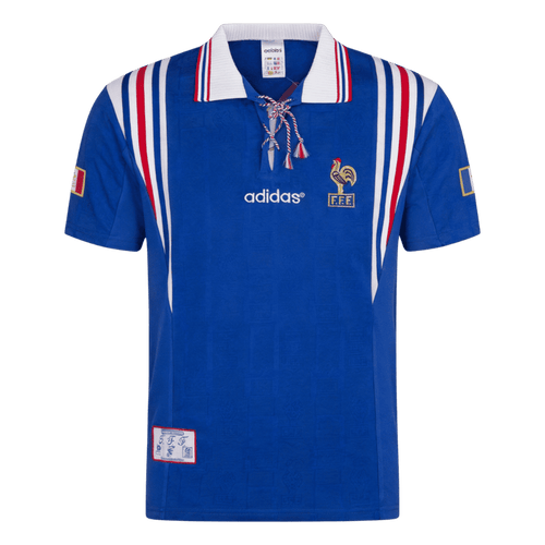 Retro Soccer Jersey France Home Euro Cup 1996