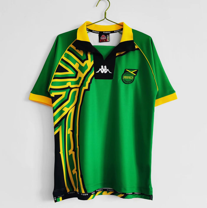 Retro Soccer Jersey Jamaica Away 1998