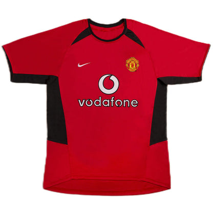 Retro Soccer Jersey Manchester United Home 2002/04