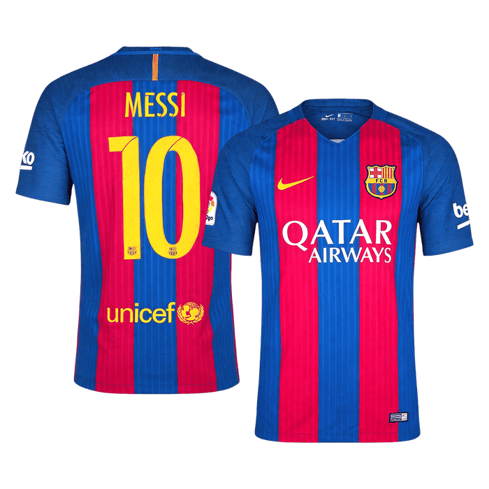 Retro Soccer Jersey MESSI #10 Barcelona Home 2016/17