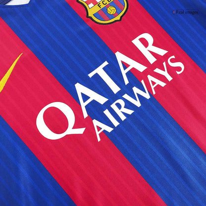 Retro Soccer Jersey MESSI #10 Barcelona Home 2016/17