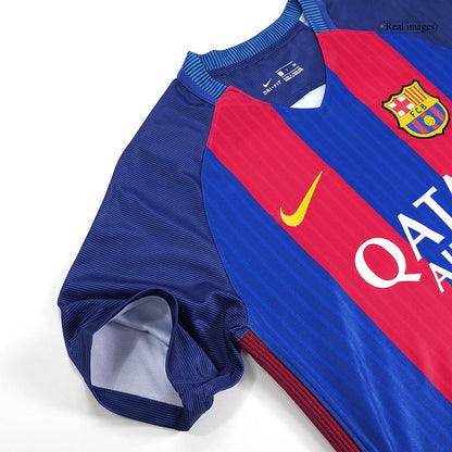 Retro Soccer Jersey MESSI #10 Barcelona Home 2016/17