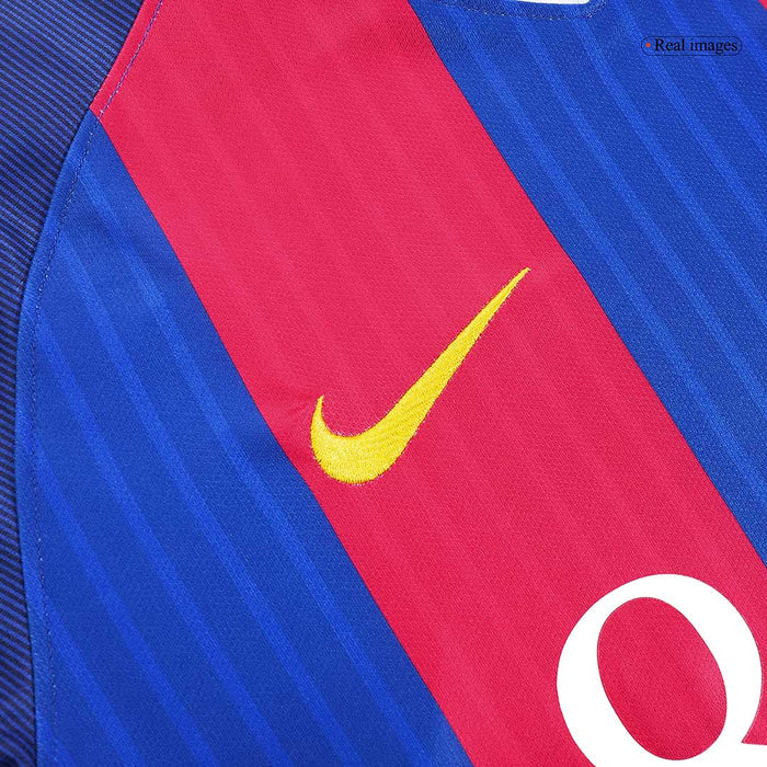 Retro Soccer Jersey MESSI #10 Barcelona Home 2016/17