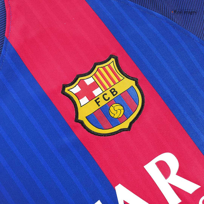 Retro Soccer Jersey MESSI #10 Barcelona Home 2016/17