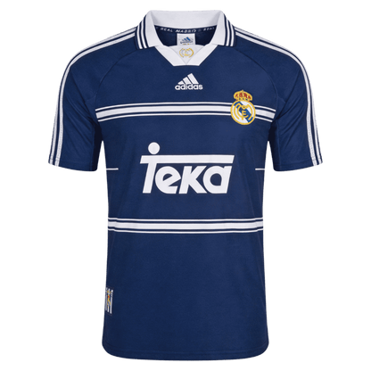 Retro Soccer Jersey Real Madrid Away 1998/99