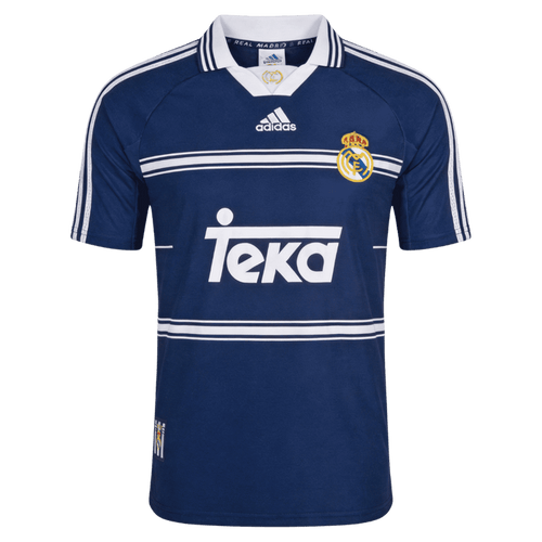 Retro Soccer Jersey Real Madrid Away 1998/99