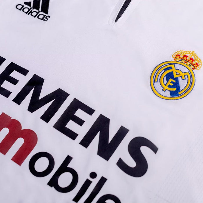 Retro Soccer Jersey Real Madrid Home 2003/04