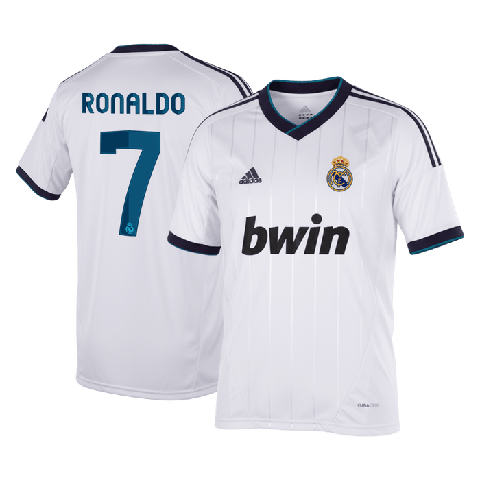 Retro Soccer Jersey RONALDO #7 Real Madrid Home 2012/13
