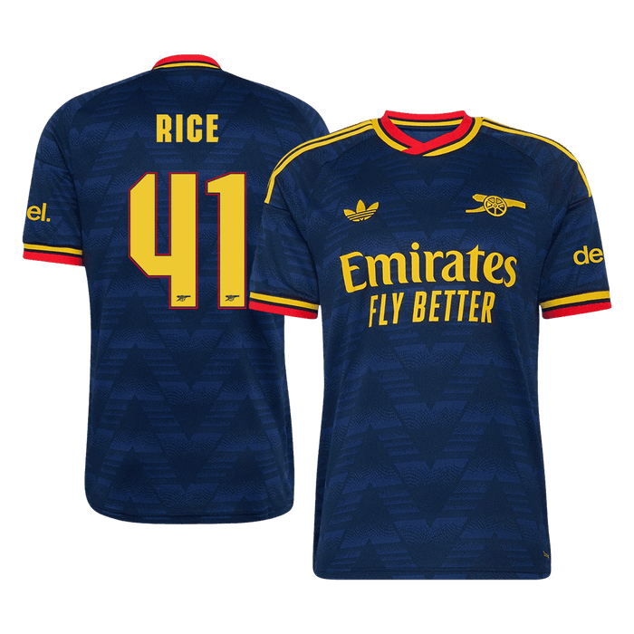 RICE #41 Arsenal Away Soccer Jersey 2026/27 -UCL