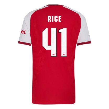 RICE #41 Arsenal Home Player Version Jersey 2026/27 - UCL