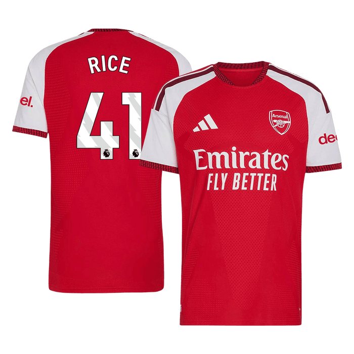 RICE #41 Arsenal Home Player Version Jersey 2026/27