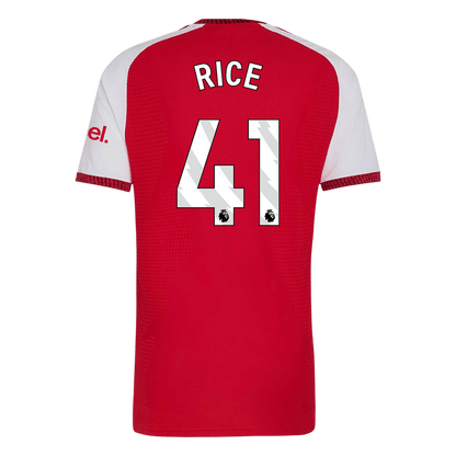 RICE #41 Arsenal Home Player Version Jersey 2026/27