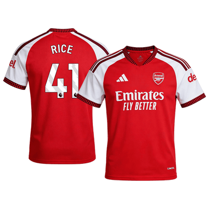 RICE #41 Arsenal Home Soccer Jersey 2026/27