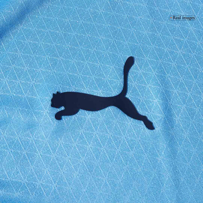 RODRIGO #16 Authentic Manchester City Home Soccer Jersey 2025/26 Blue Jersey - Club World Cup