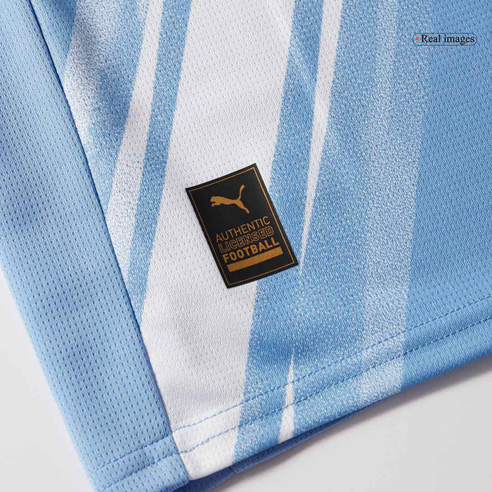 RODRIGO #16 Manchester City Home Soccer Jersey 2025/26 Blue