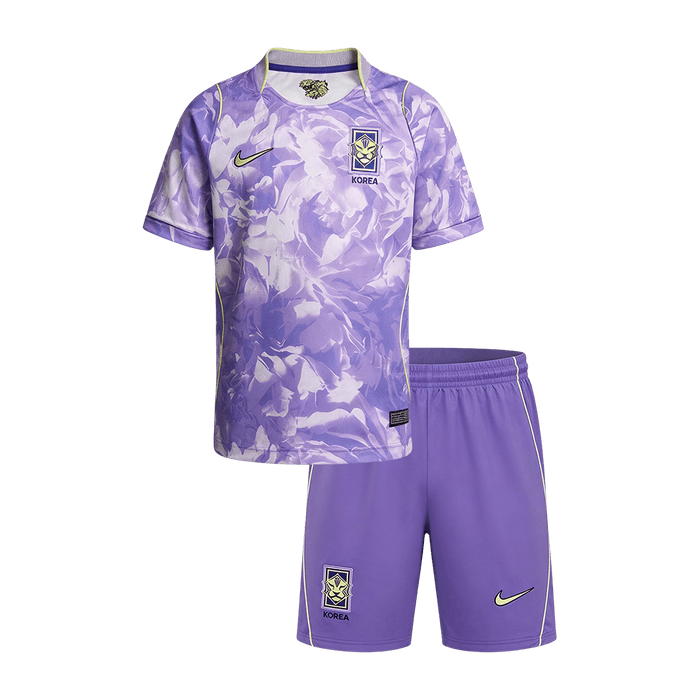 South Korea Away Kids Soccer Jerseys Kit World Cup 2026