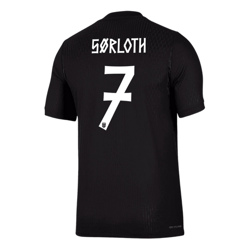 S?RLOTH #7 Norway Away Player Version Jersey World Cup 2026