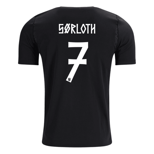 S?RLOTH #7 Norway Away Soccer Jersey World Cup 2026
