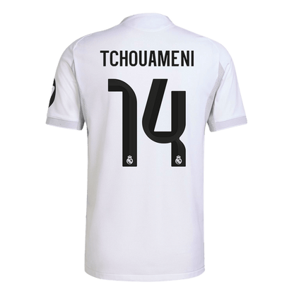 TCHOUAMENI #14 Real Madrid Home Authentic Soccer Jersey 2025/26