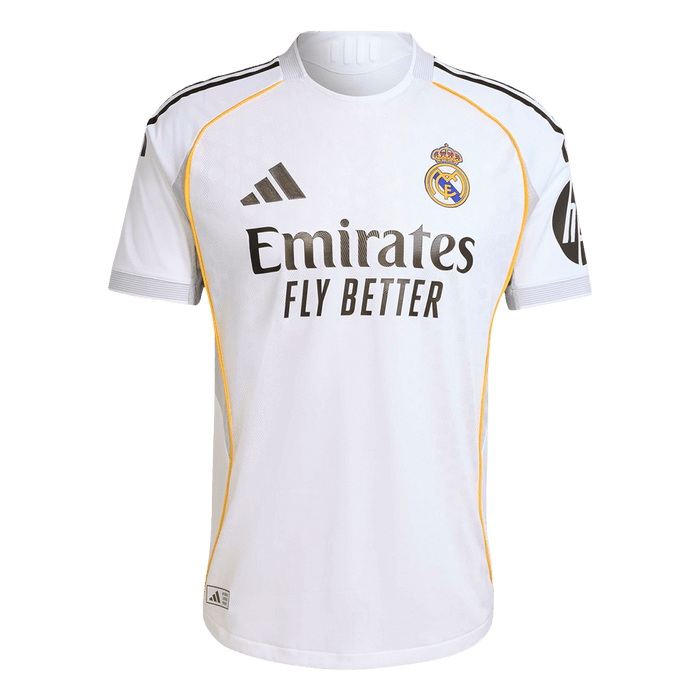 TCHOUAMENI #14 Real Madrid Home Authentic Soccer Jersey 2025/26